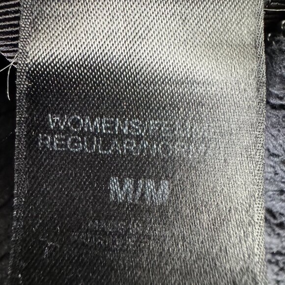 The North Face Osito Jacket Women's Medium M Fleece Black Full Zip Fuzzy Sherpa - Picture 2 of 7